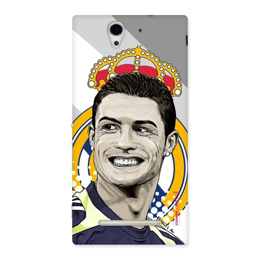 Ronaldo Madrid King Back Case for Sony Xperia C3