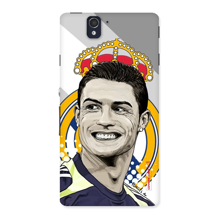 Ronaldo Madrid King Back Case for Sony Xperia Z