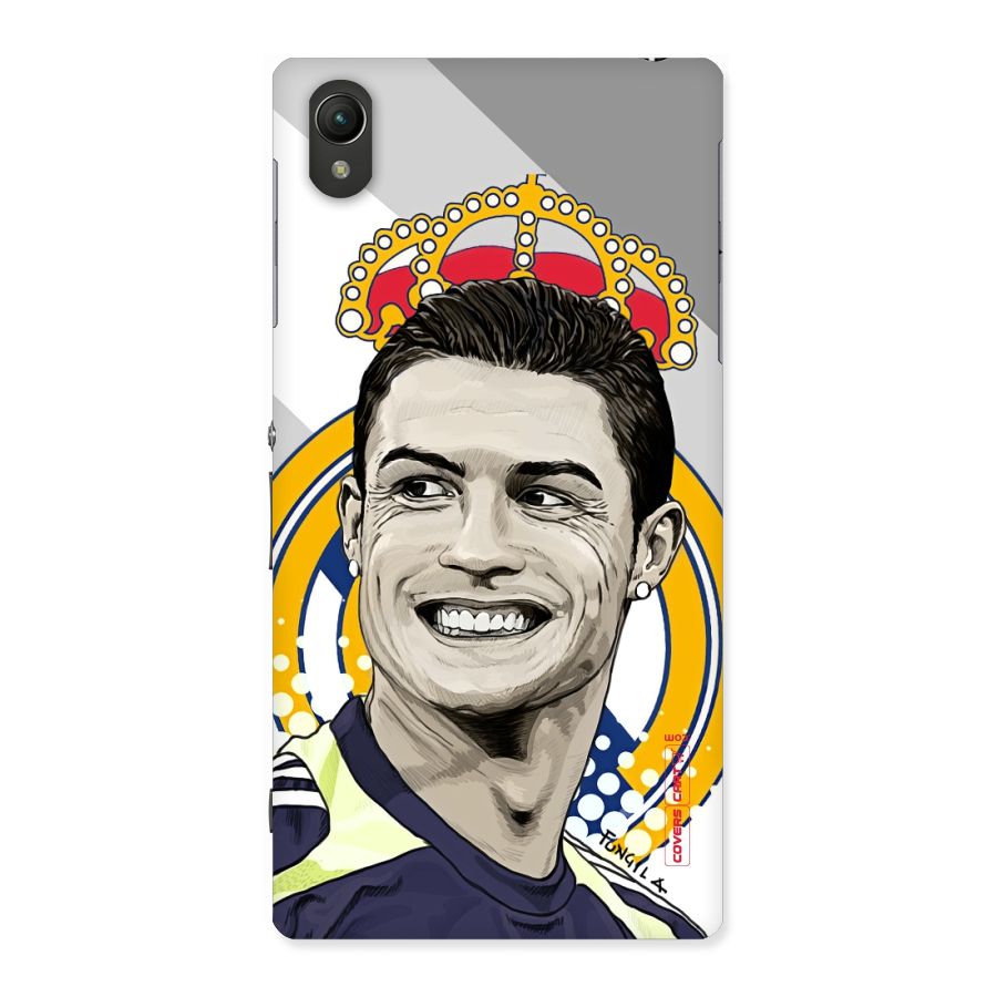 Ronaldo Madrid King Back Case for Sony Xperia Z1
