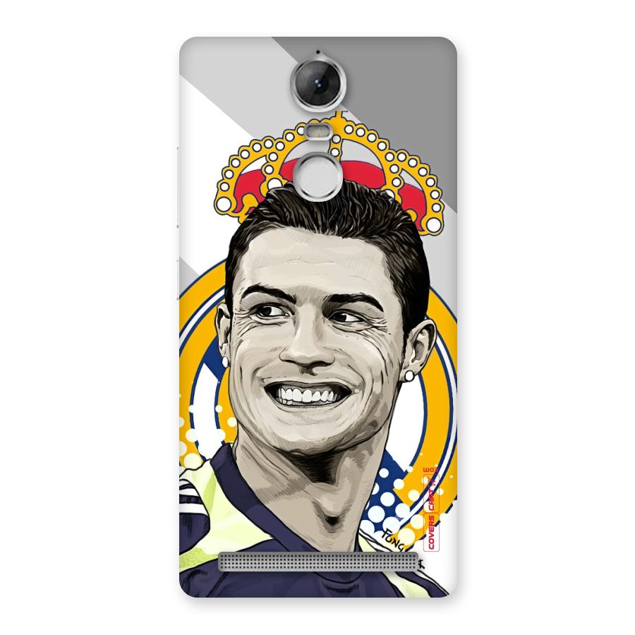 Ronaldo Madrid King Back Case for Vibe K5 Note