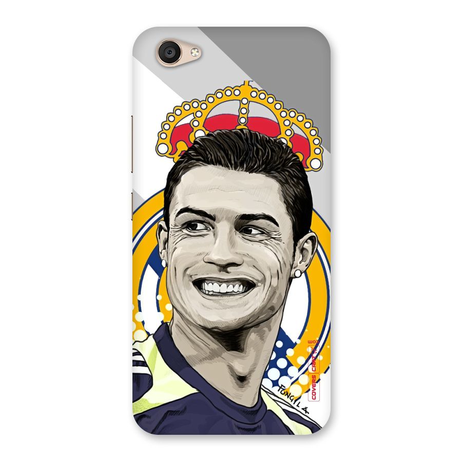 Ronaldo Madrid King Back Case for Vivo V5 Plus