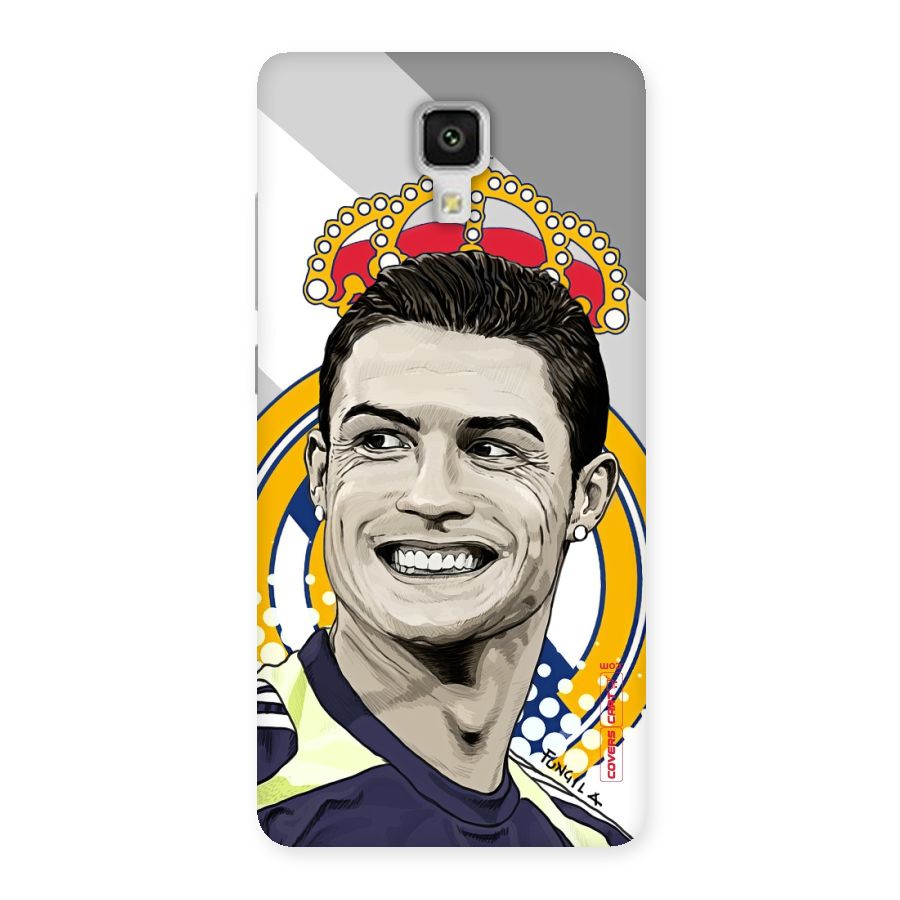 Ronaldo Madrid King Back Case for Xiaomi Mi 4