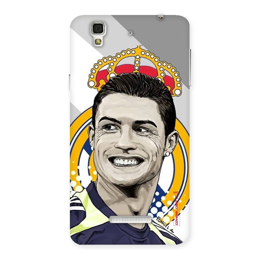 Ronaldo Madrid King Back Case for YU Yureka Plus