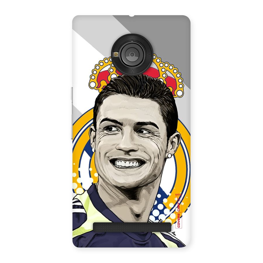 Ronaldo Madrid King Back Case for Yu Yuphoria
