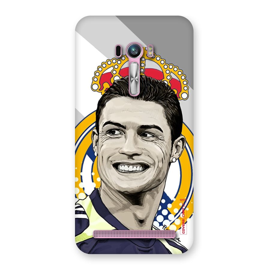 Ronaldo Madrid King Back Case for Zenfone Selfie