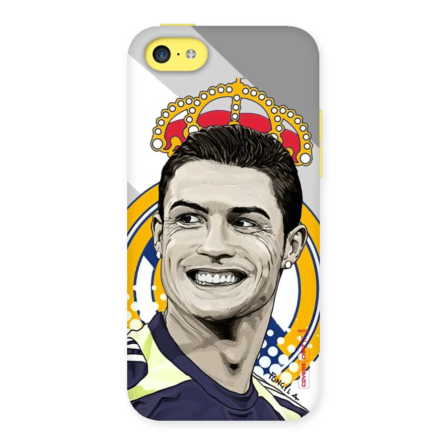 Ronaldo Madrid King Back Case for iPhone 5C