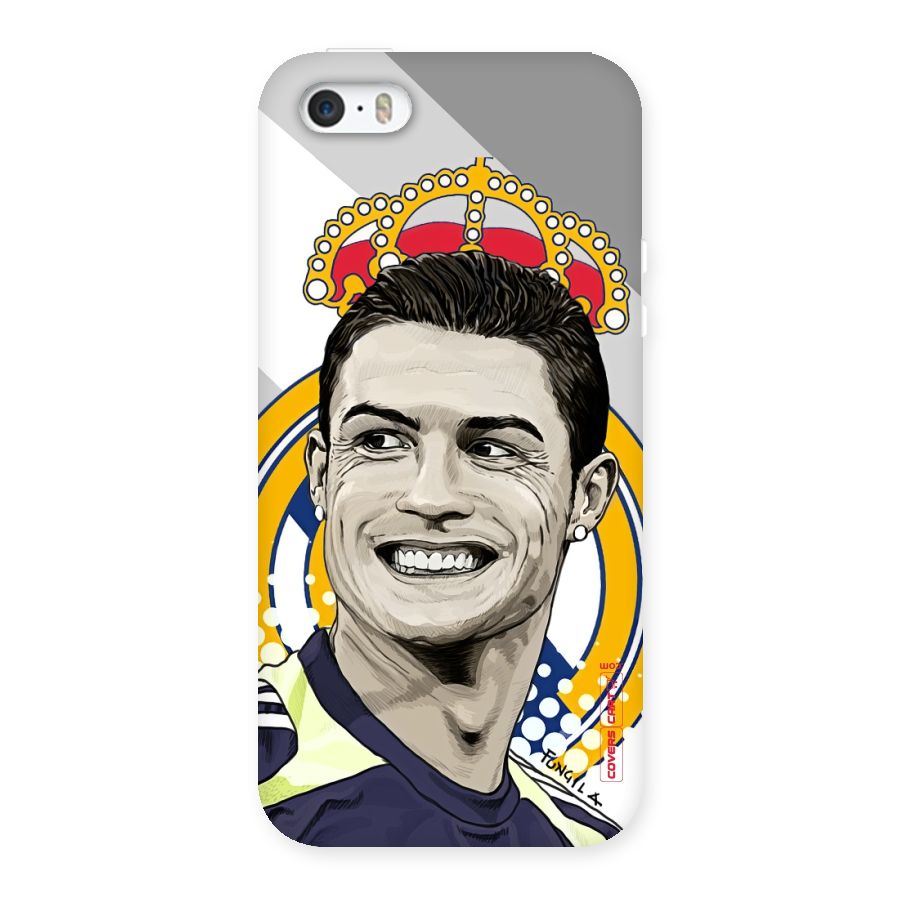 Ronaldo Madrid King Back Case for iPhone 5 5S