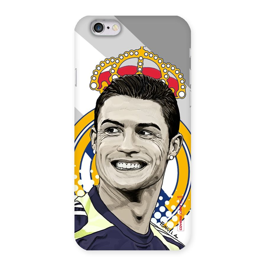 Ronaldo Madrid King Back Case for iPhone 6 6S