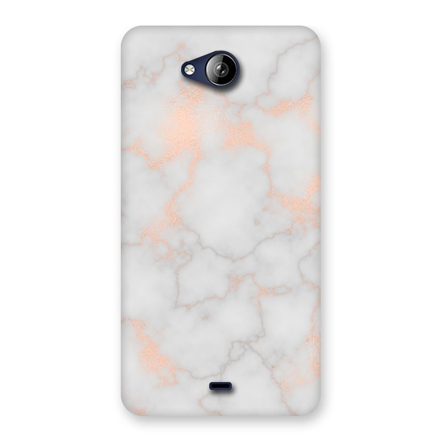 RoseGold Marble Back Case for Canvas Play Q355