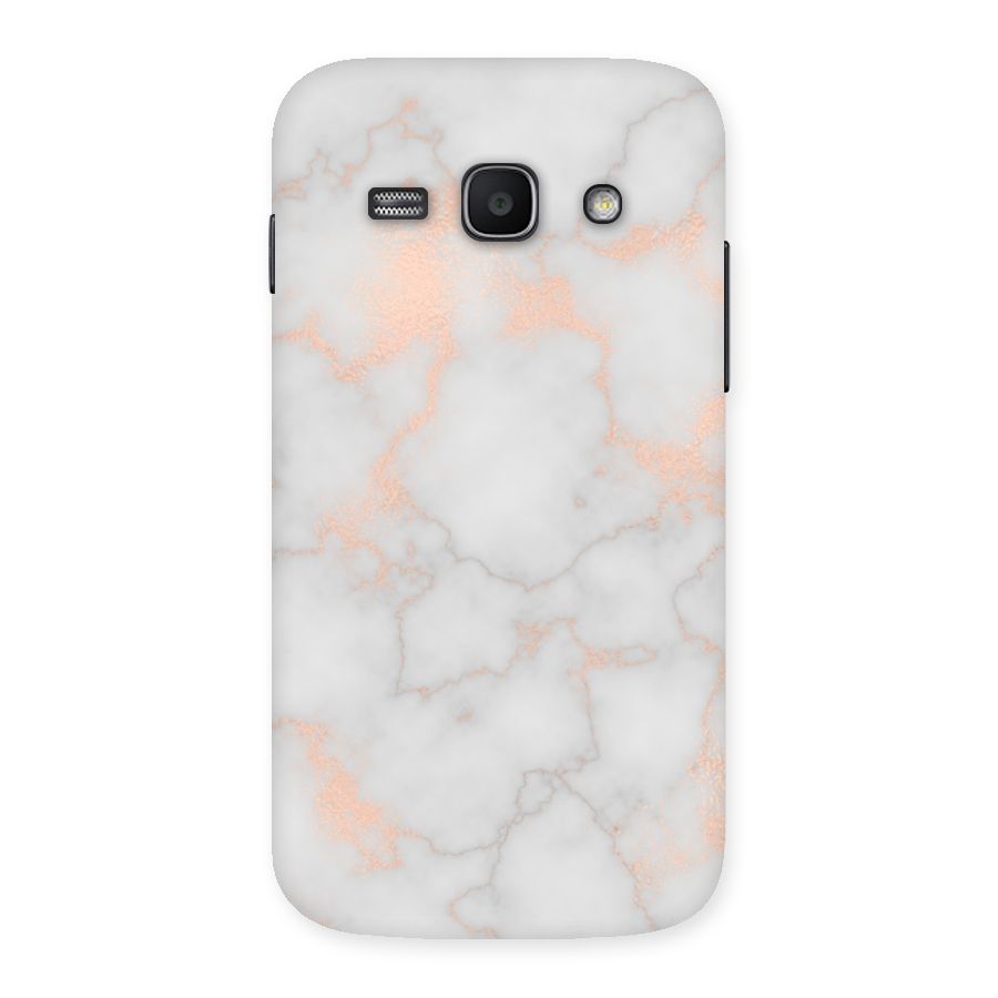 RoseGold Marble Back Case for Galaxy Ace 3