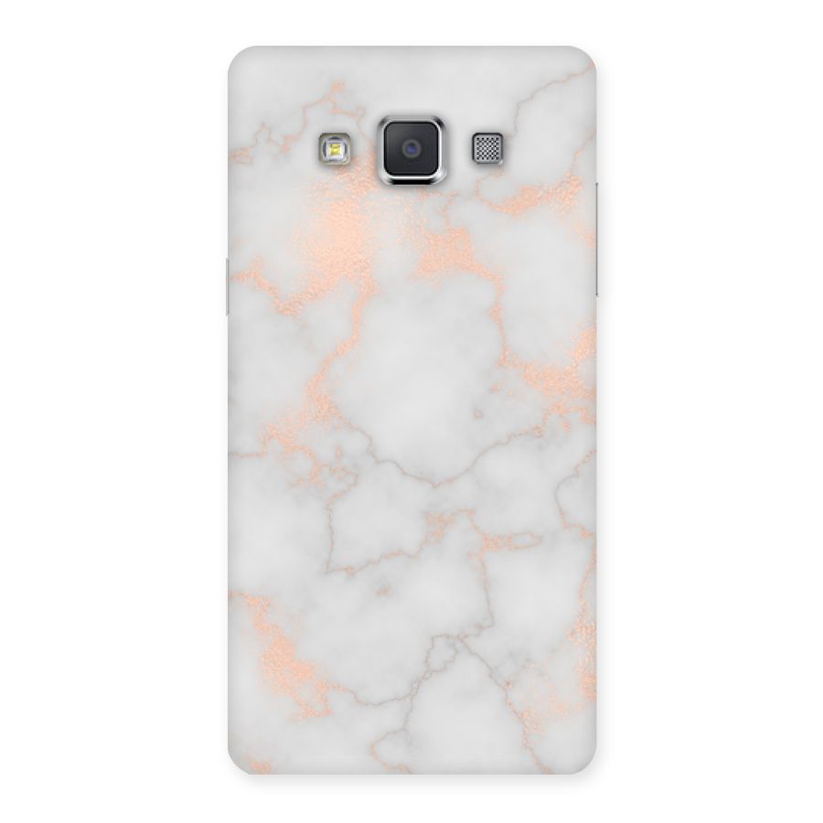 RoseGold Marble Back Case for Galaxy Grand Max