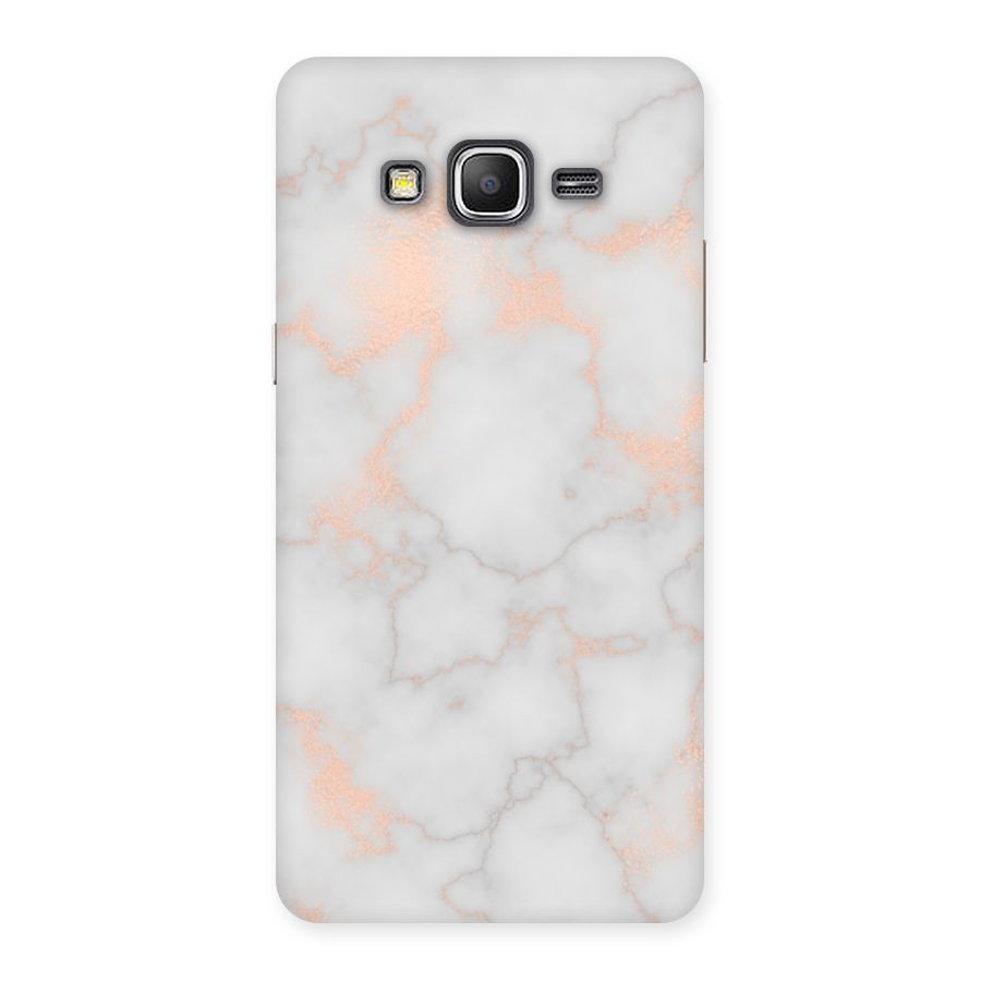 RoseGold Marble Back Case for Galaxy Grand Prime