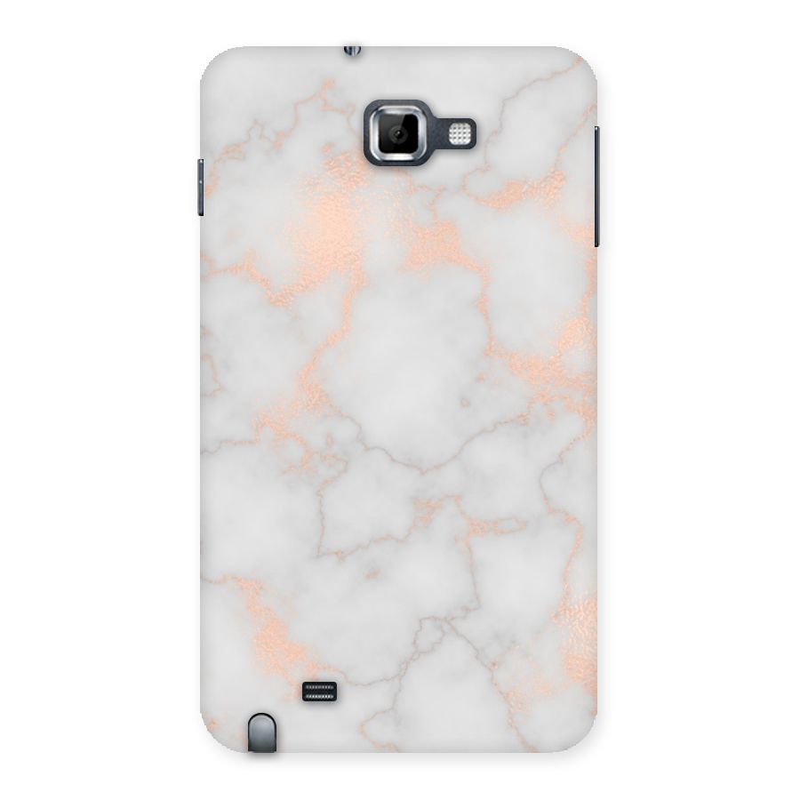RoseGold Marble Back Case for Galaxy Note