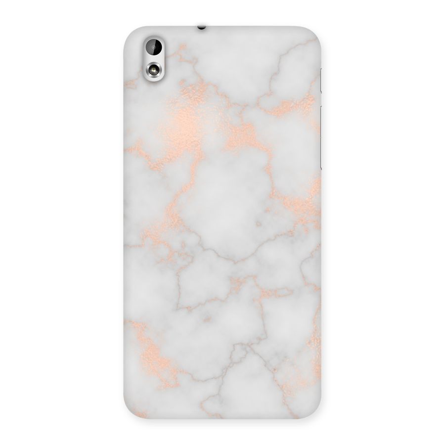 RoseGold Marble Back Case for HTC Desire 816g