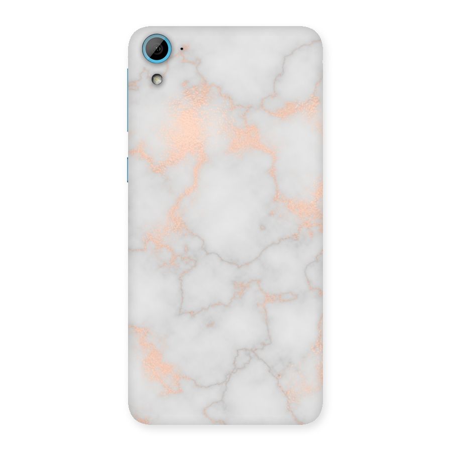 RoseGold Marble Back Case for HTC Desire 826