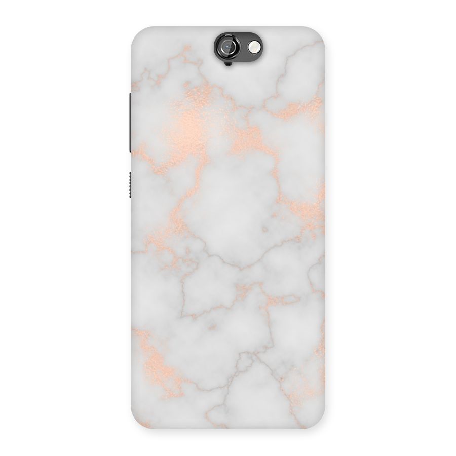 RoseGold Marble Back Case for HTC One A9