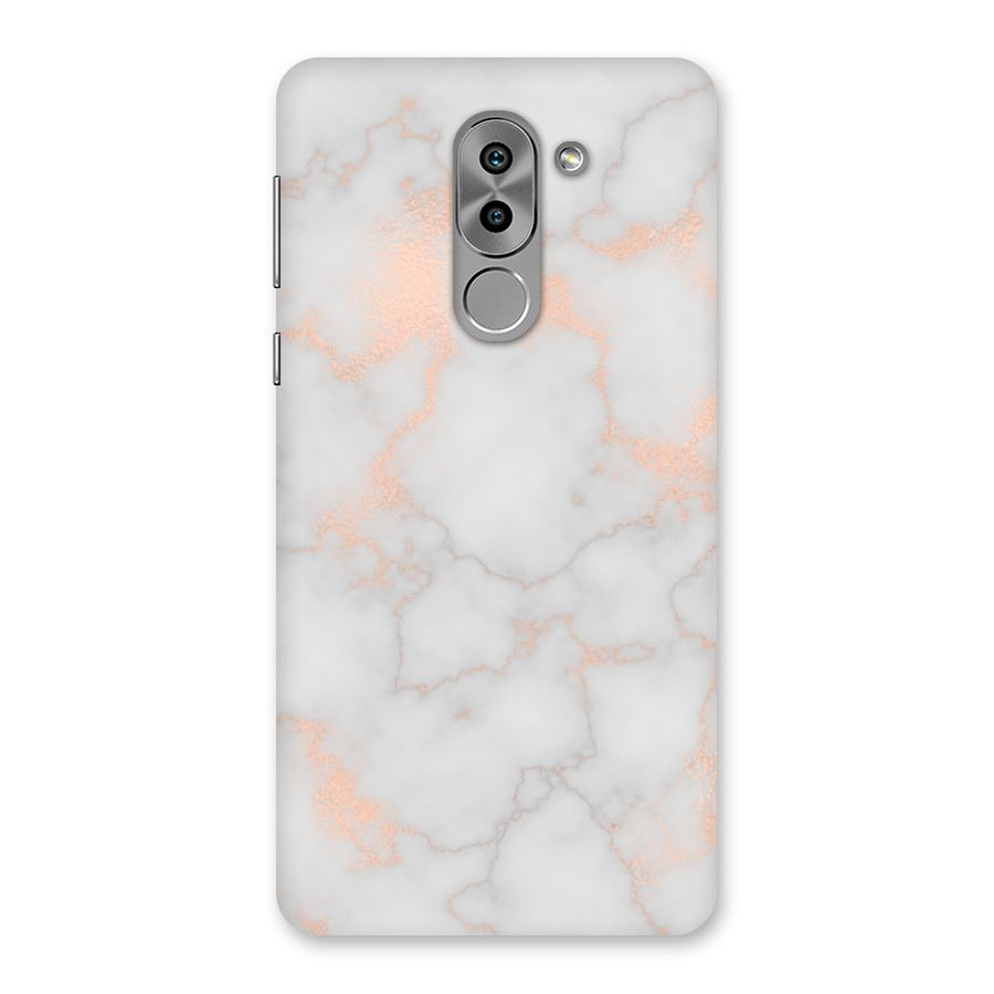RoseGold Marble Back Case for Honor 6X