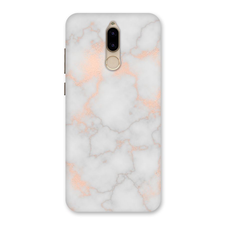 RoseGold Marble Back Case for Honor 9i