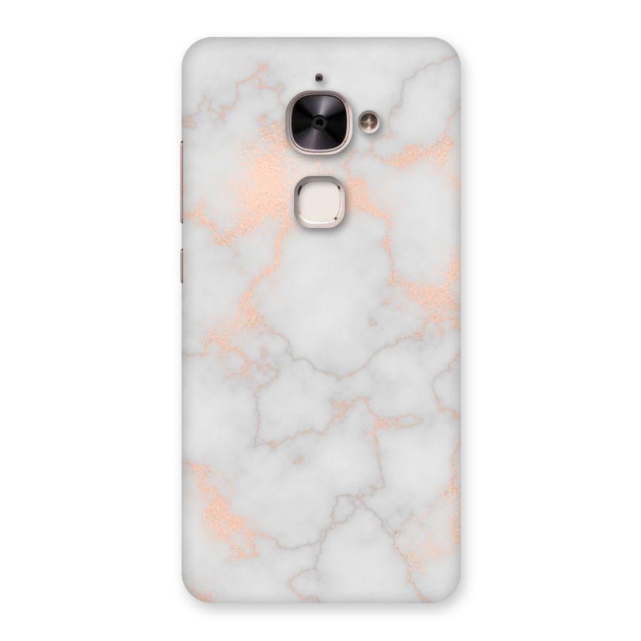 RoseGold Marble Back Case for Le 2