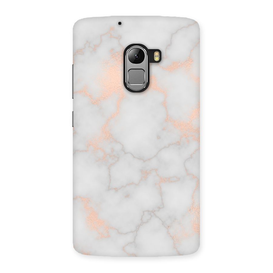 RoseGold Marble Back Case for Lenovo K4 Note