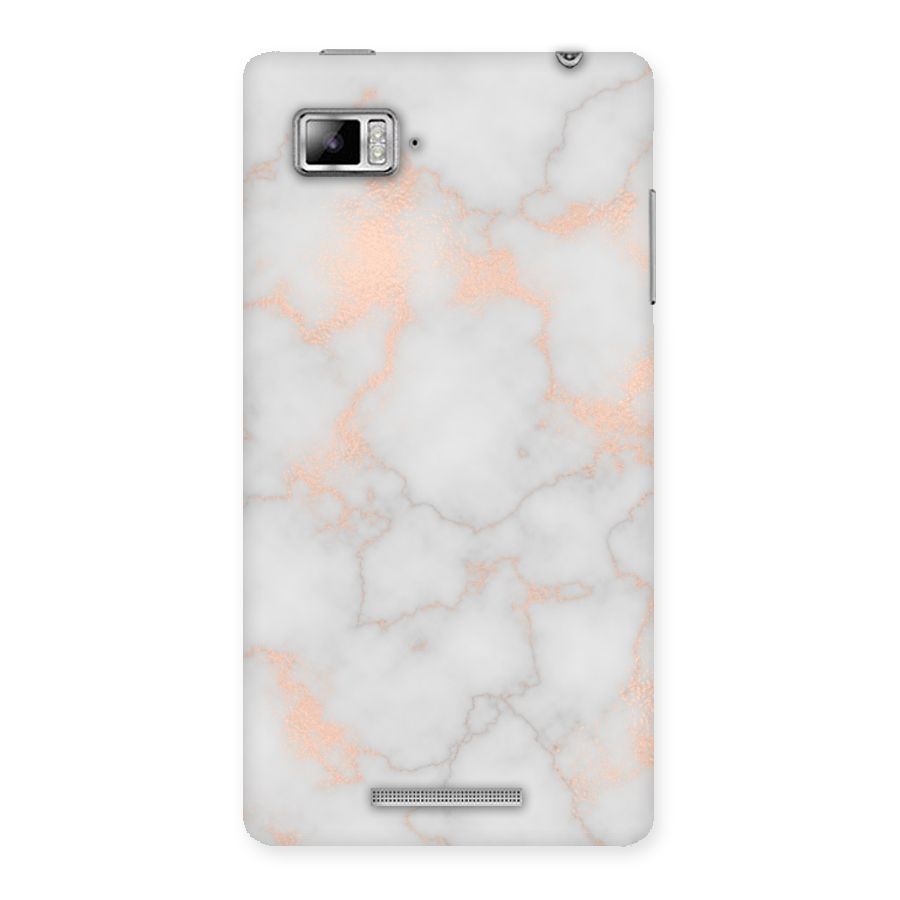 RoseGold Marble Back Case for Lenovo Vibe Z K910