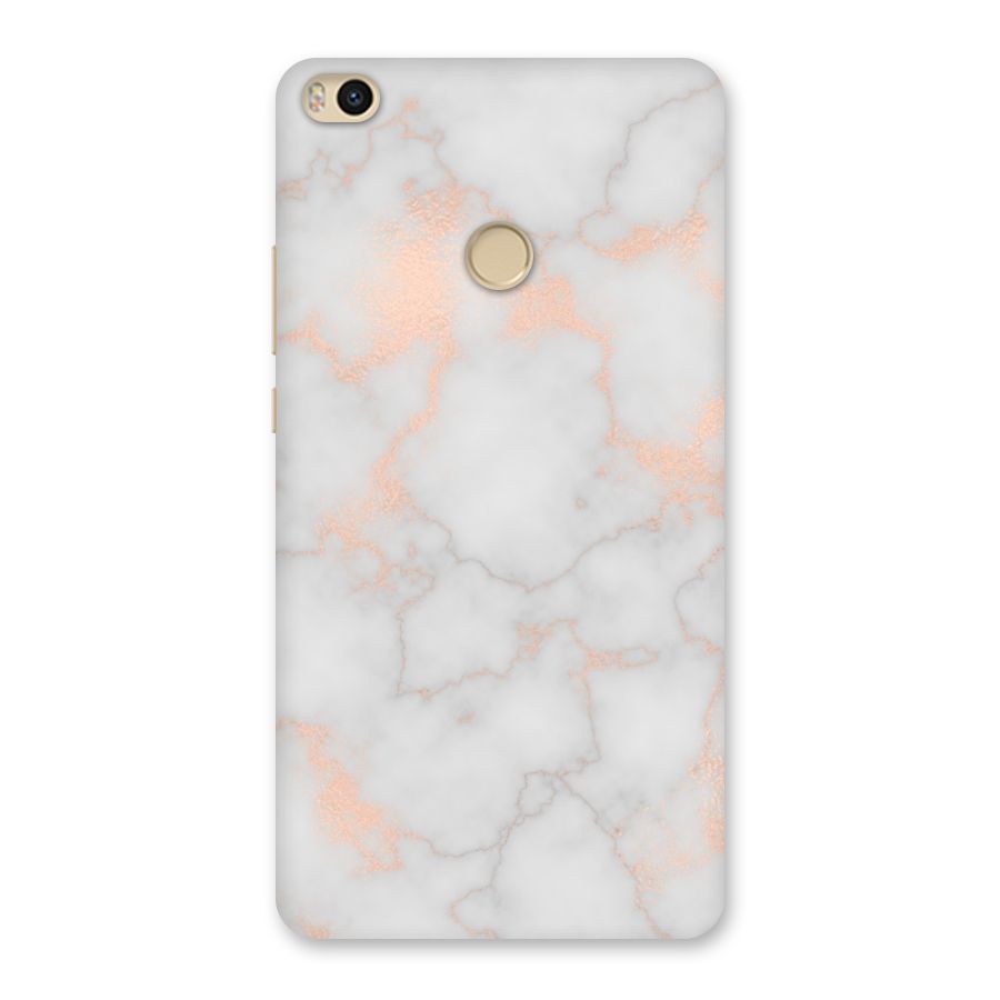 RoseGold Marble Back Case for Mi Max 2