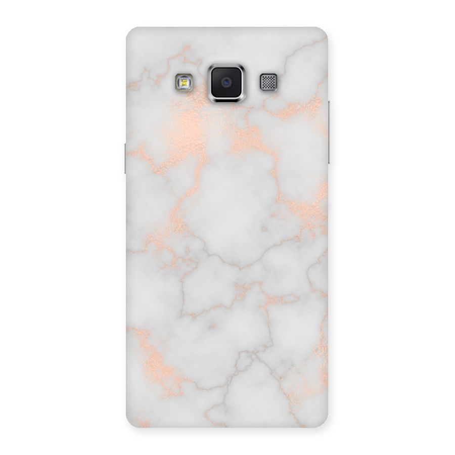 RoseGold Marble Back Case for Samsung Galaxy A5