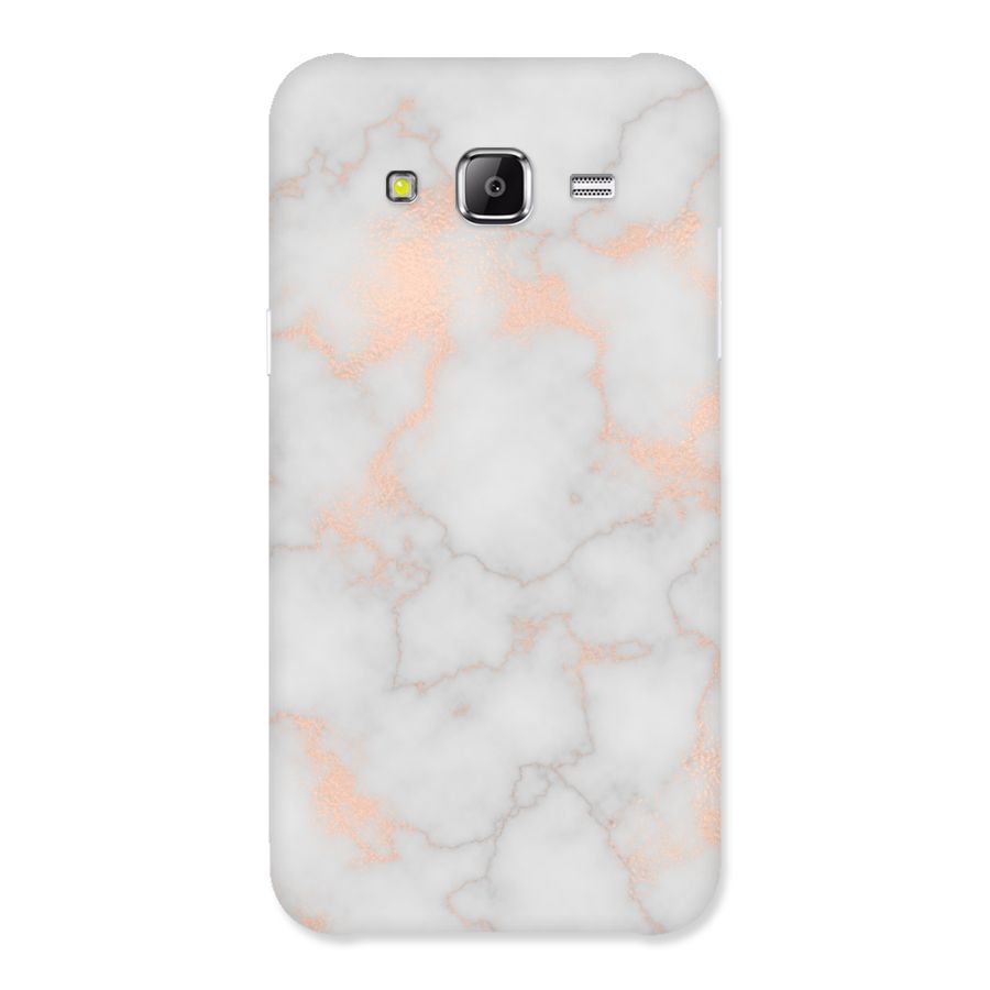 RoseGold Marble Back Case for Samsung Galaxy J5