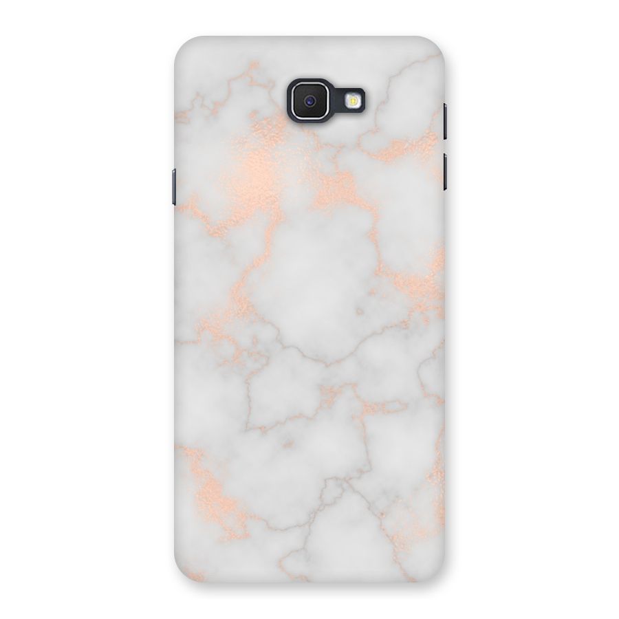 RoseGold Marble Back Case for Samsung Galaxy J7 Prime
