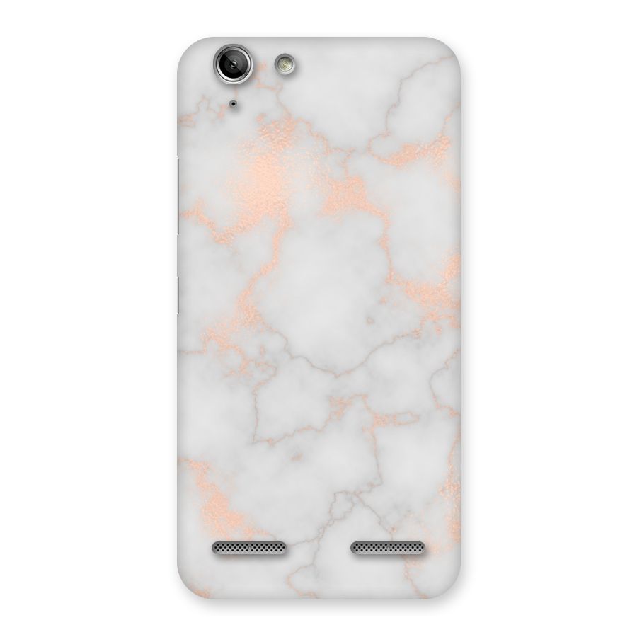 RoseGold Marble Back Case for Vibe K5