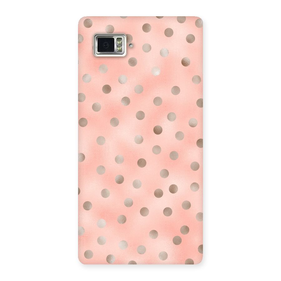 RoseGold Polka Dots Back Case for Vibe Z2 Pro K920