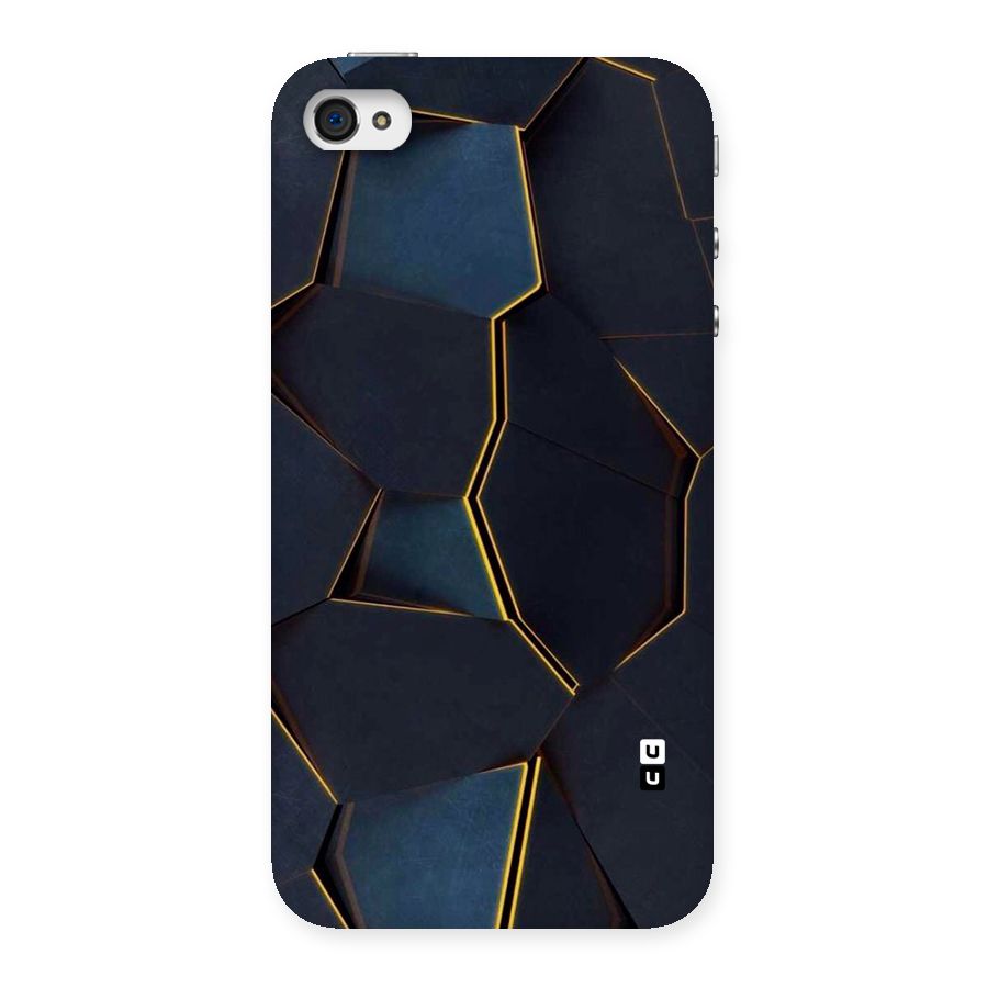 Royal Abstract Back Case for iPhone 4 4s