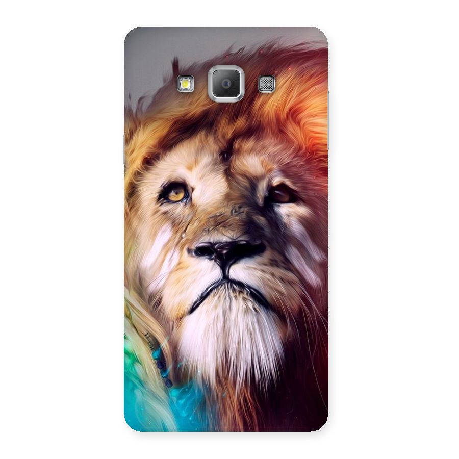 Royal Lion Back Case for Galaxy A7