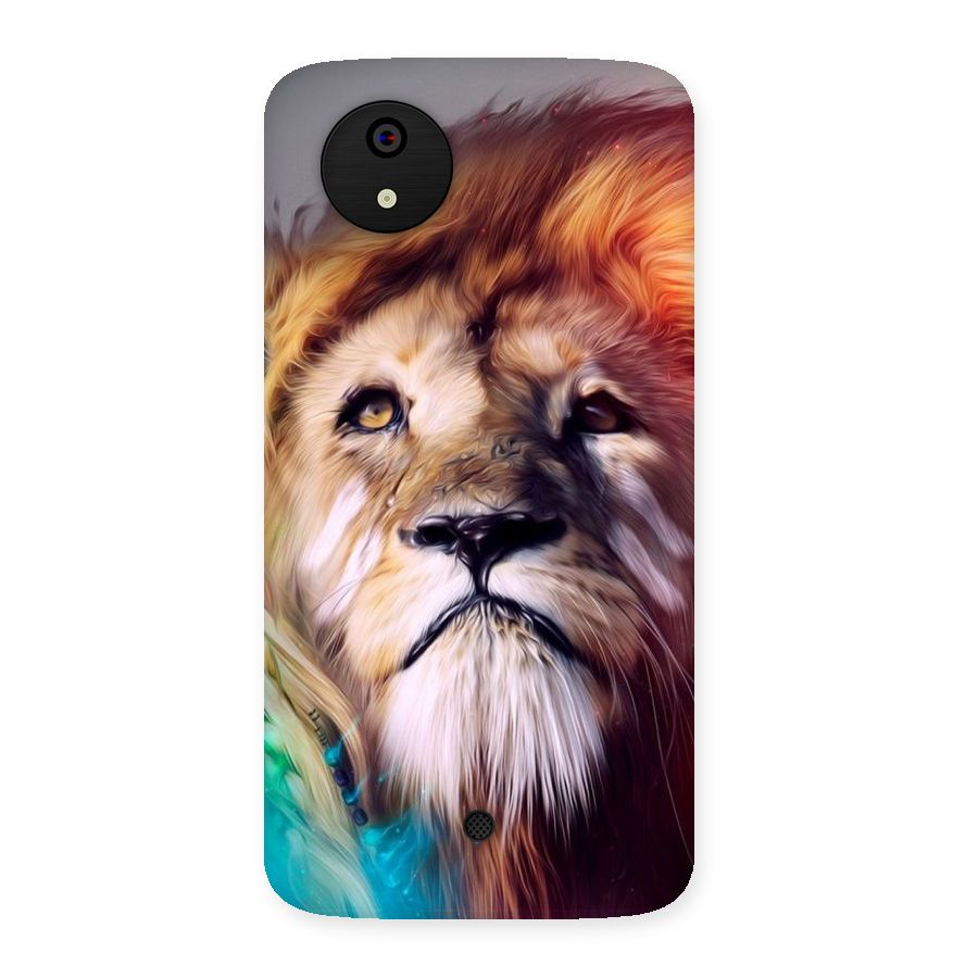 Royal Lion Back Case for Micromax Canvas A1
