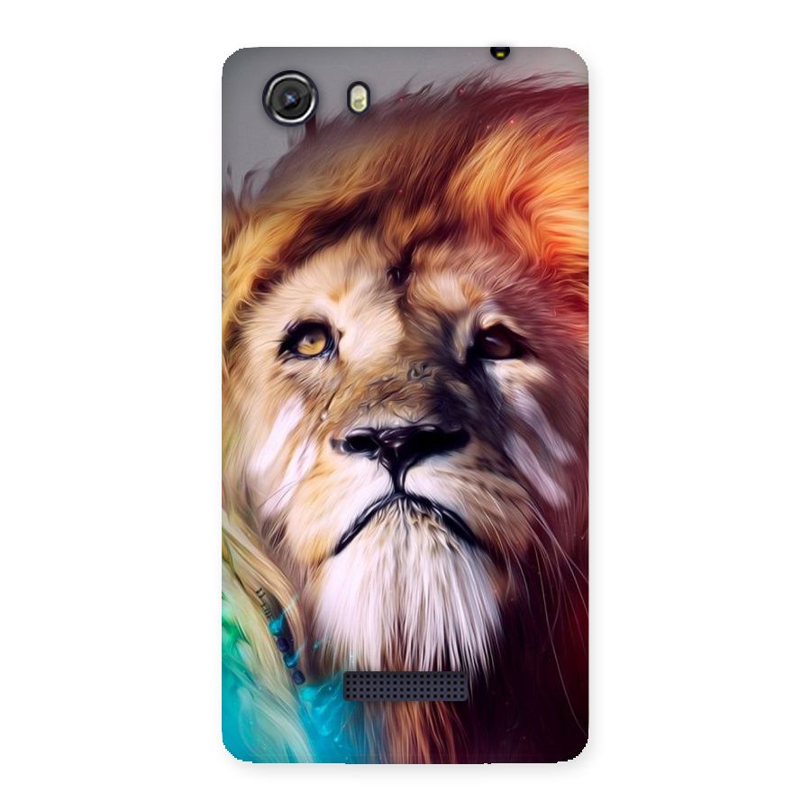 Royal Lion Back Case for Micromax Unite 3