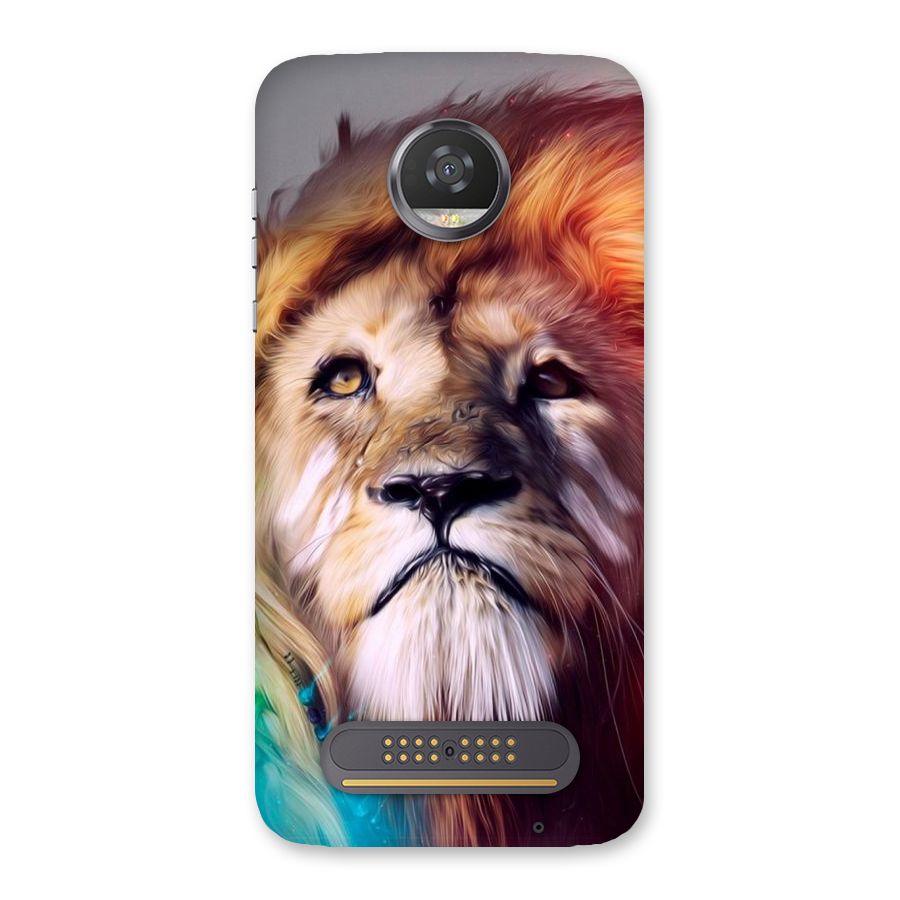 Royal Lion Back Case for Moto Z2 Play