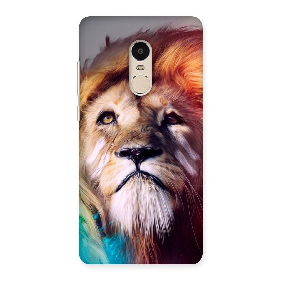 Royal Lion Back Case for Xiaomi Redmi Note 4