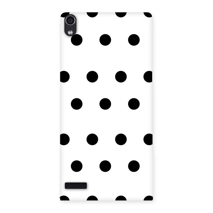 Royal Polka Dots Back Case for Ascend P6