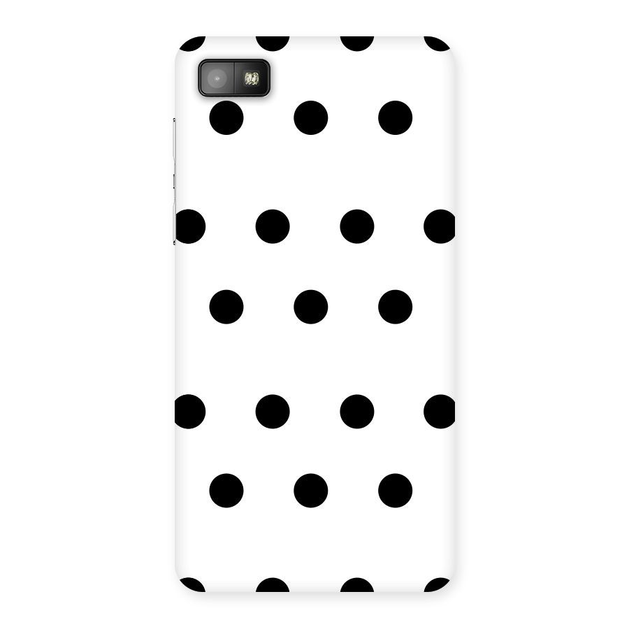 Royal Polka Dots Back Case for Blackberry Z10