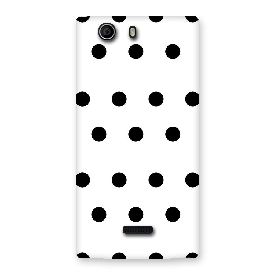 Royal Polka Dots Back Case for Canvas Nitro 2 E311