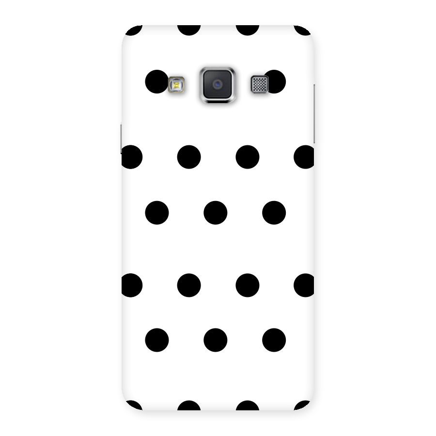 Royal Polka Dots Back Case for Galaxy A3
