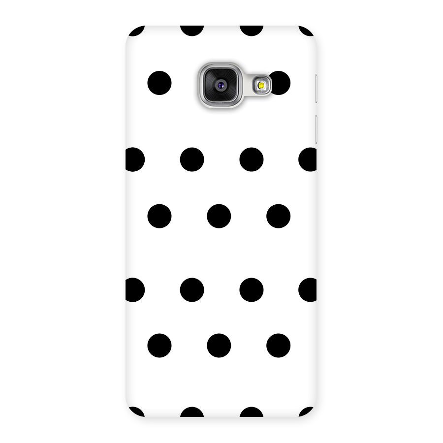 Royal Polka Dots Back Case for Galaxy A3 2016