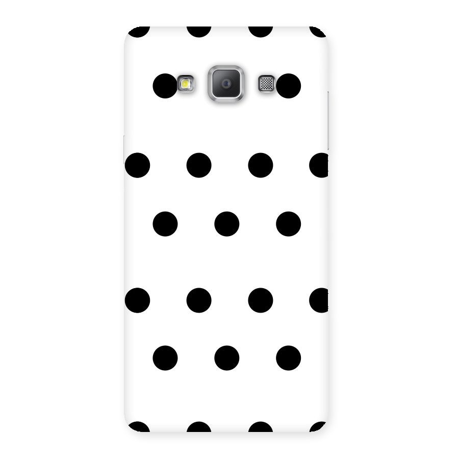 Royal Polka Dots Back Case for Galaxy A7