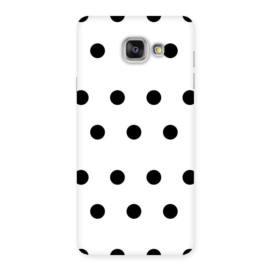 Royal Polka Dots Back Case for Galaxy A7 2016