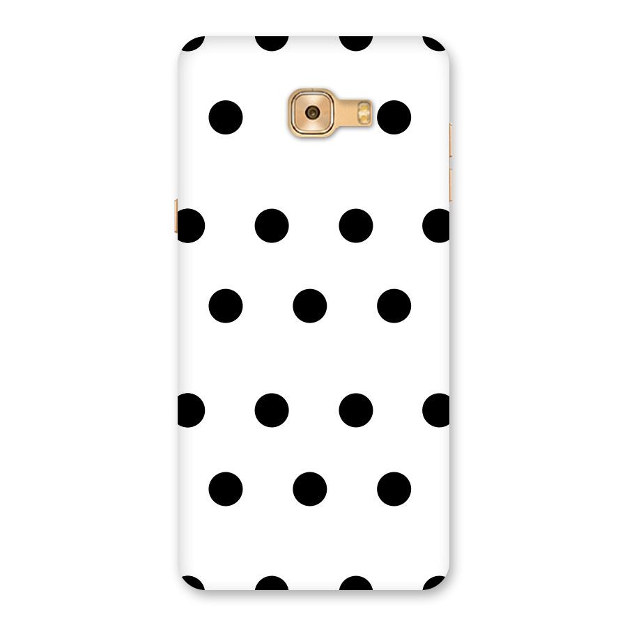 Royal Polka Dots Back Case for Galaxy C9 Pro