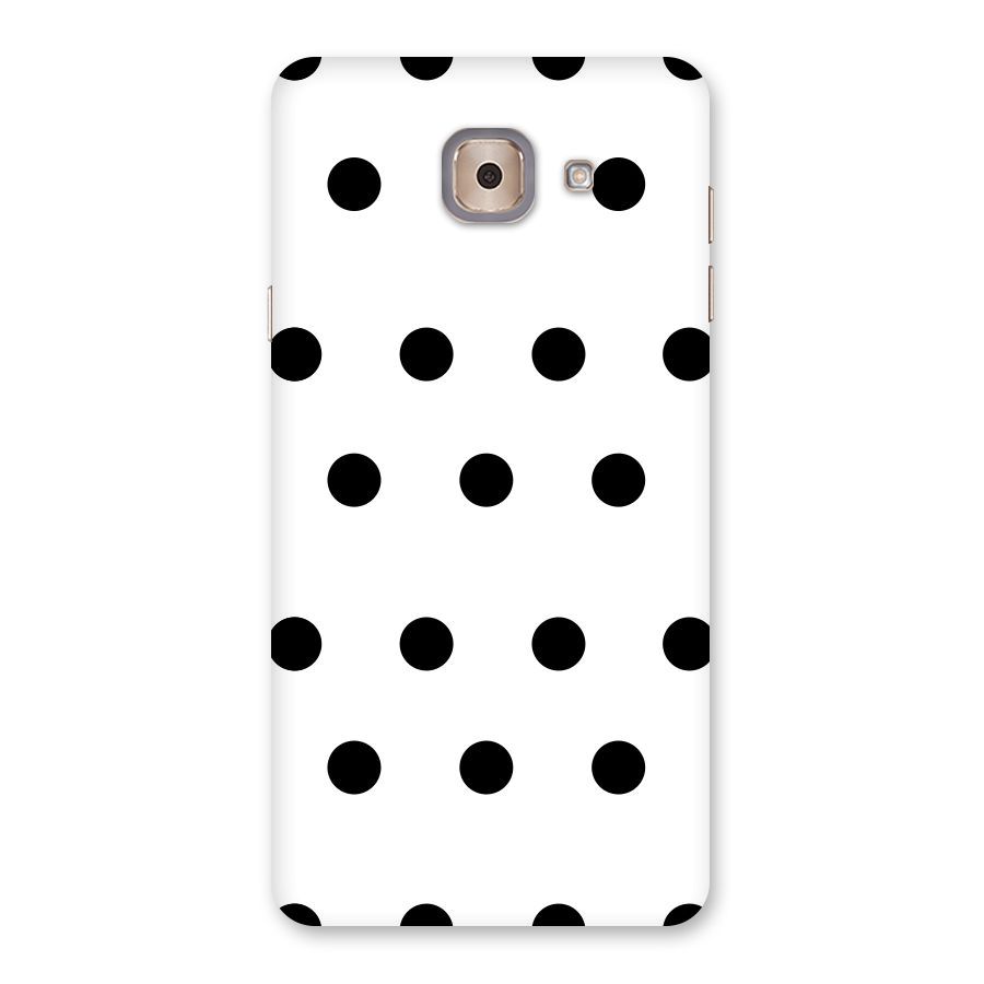 Royal Polka Dots Back Case for Galaxy J7 Max