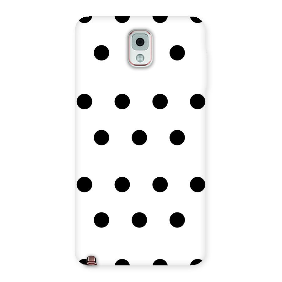 Royal Polka Dots Back Case for Galaxy Note 3