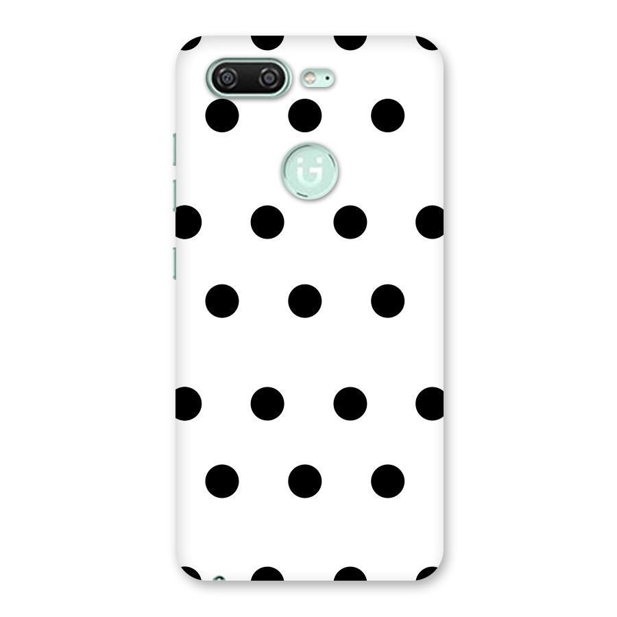 Royal Polka Dots Back Case for Gionee S10