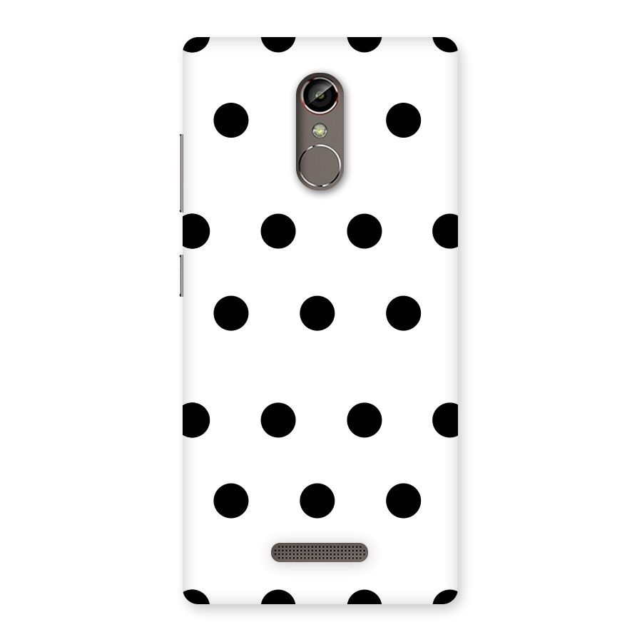 Royal Polka Dots Back Case for Gionee S6s