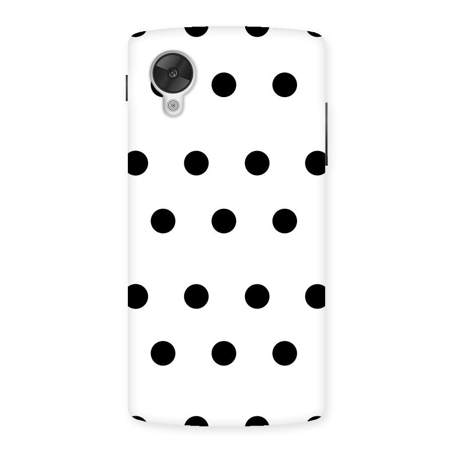 Royal Polka Dots Back Case for Google Nexsus 5